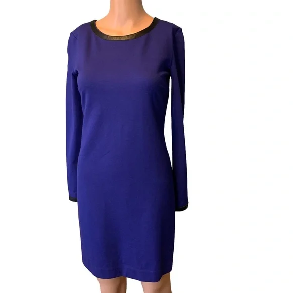 chinese dress ladies SSYS The Vivian Lightweight Air Faux Leather Trim Shoulder Pad Dress I main image 0